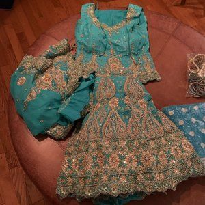 Vintage Lehenga with accessories